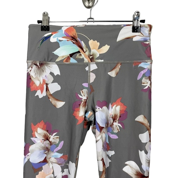 Athleta Elation 7/8 Tight Floral Paradise Grey - Picture 3 of 5